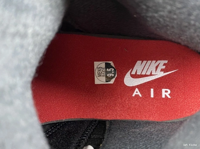 1st Kicks 592 (2016) Black Jordan Metallic 845035- SportInspired 5 Retro 1115